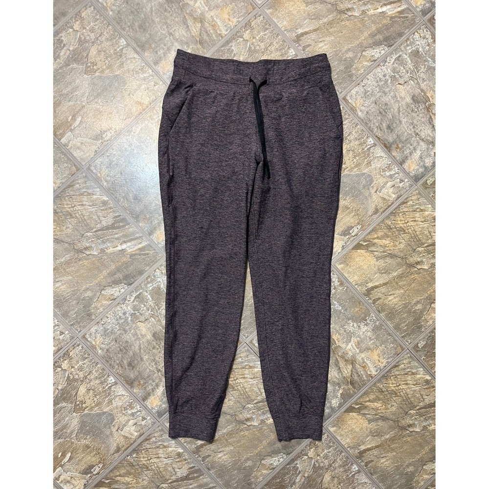 Lululemon Ready to Rulu Jogger Women Size 10 Purple Heathered Yoga